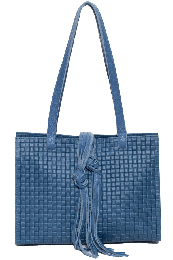MONTEREY Azur Woven - Carla Mancini Handbags