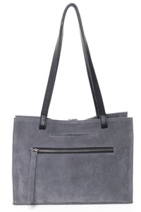 MONTEREY Grey Suede - Carla Mancini Handbags
