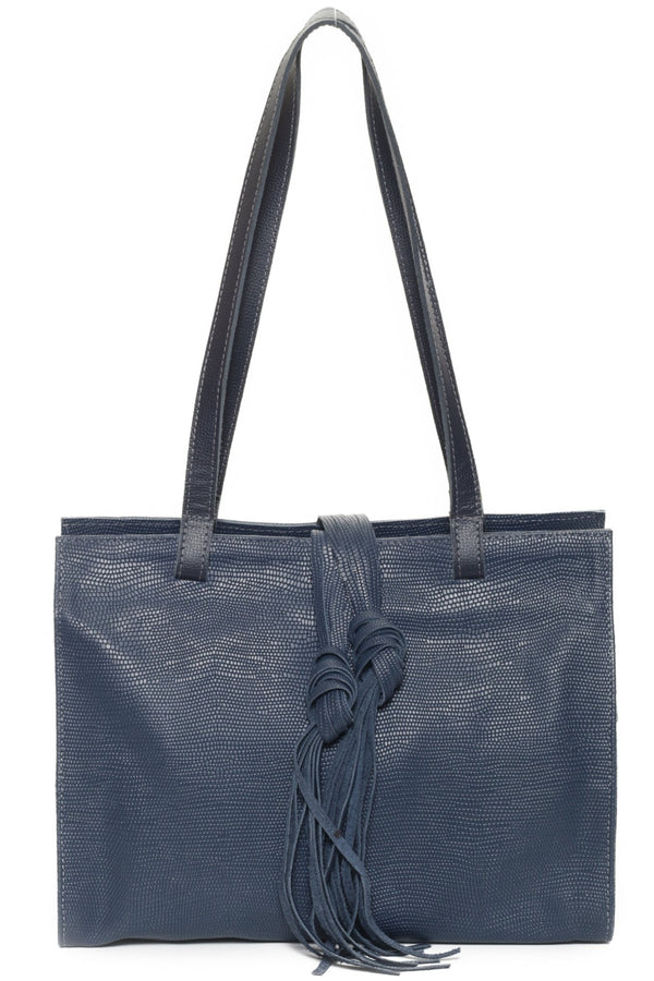 MONTEREY Navy Pitone - Carla Mancini Handbags
