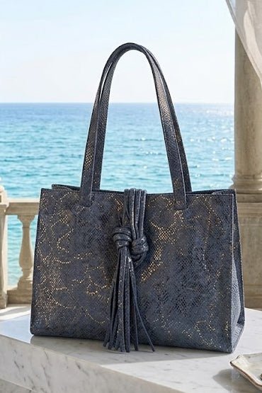 MONTEREY Navy Vienna - Carla Mancini Handbags
