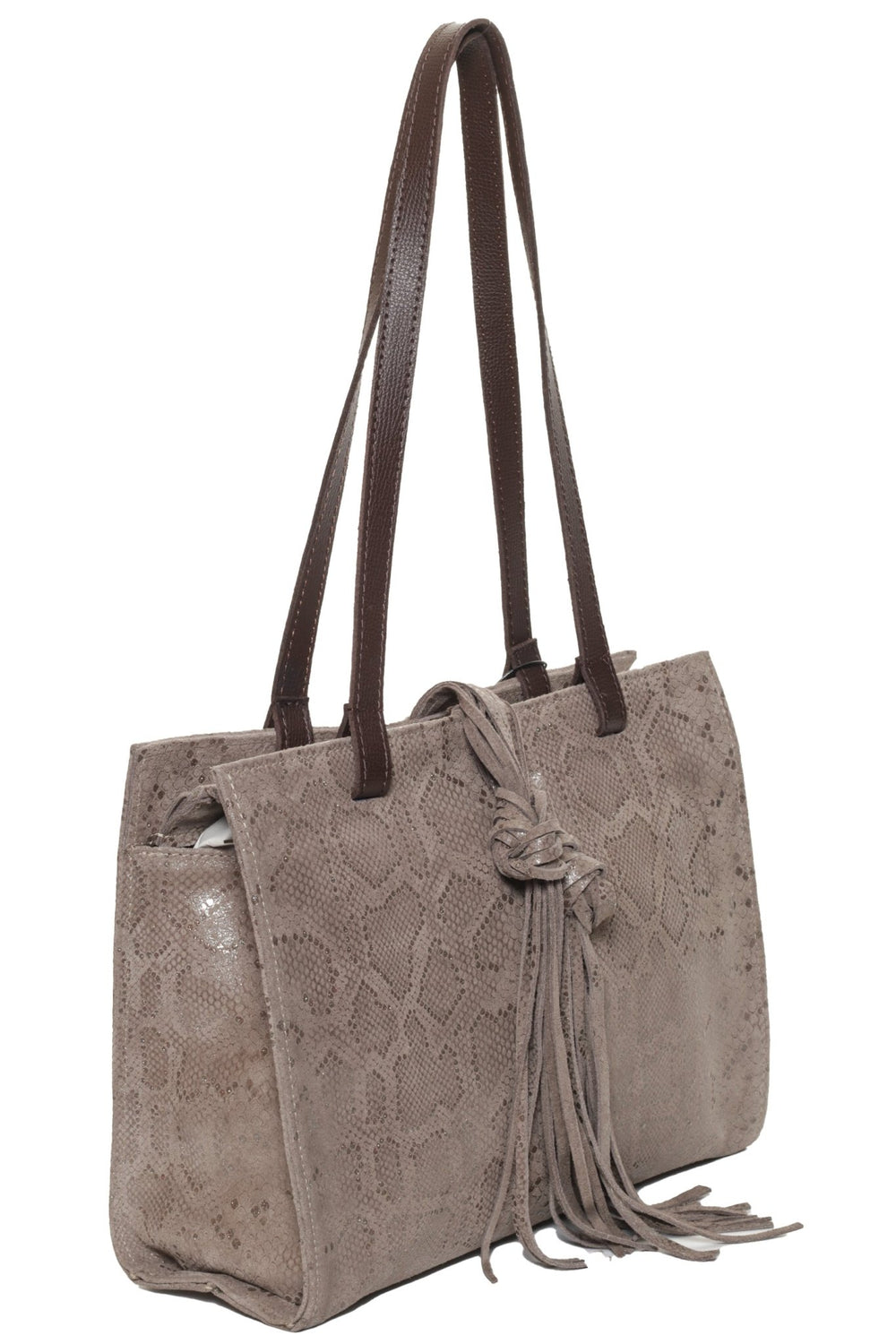 MONTEREY Taupe Vienna - Carla Mancini Handbags