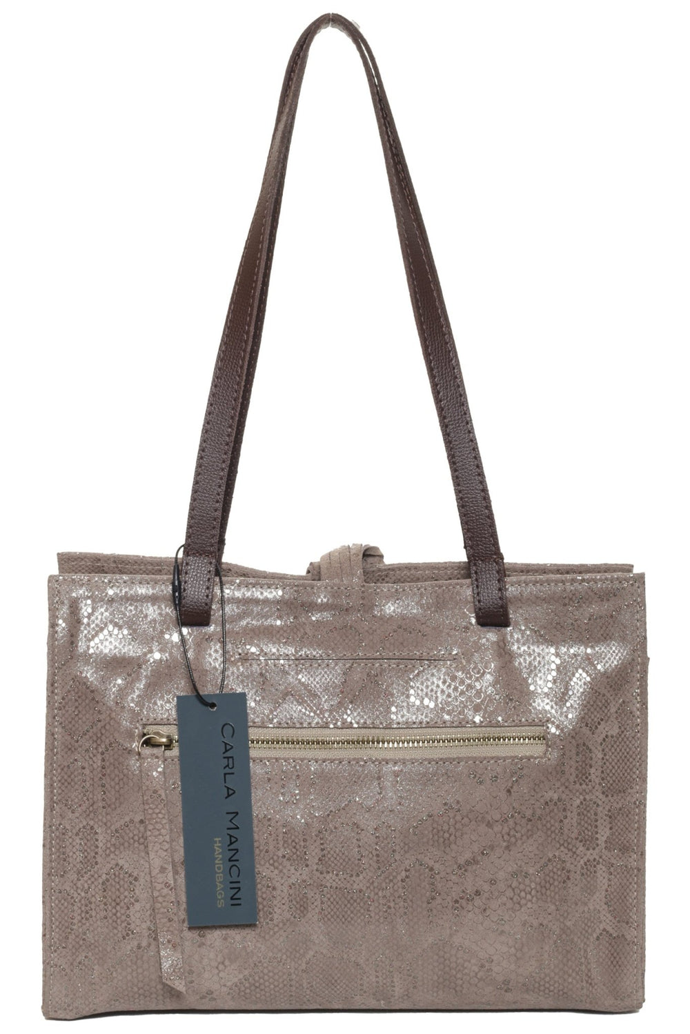 MONTEREY Taupe Vienna - Carla Mancini Handbags