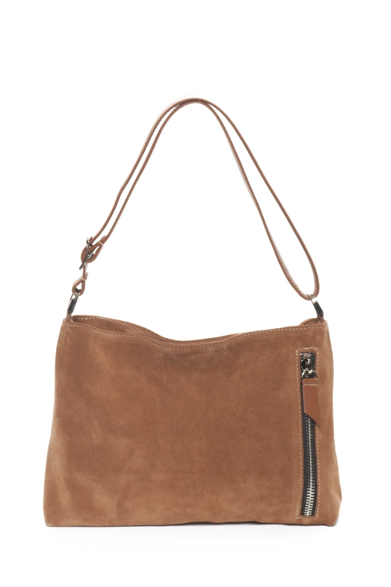【MUCENT♥] SARA SUEDE BAG CAMEL SARA SUEDE CAMEL - MONOROW | 60% - Asian Fashion Online Store