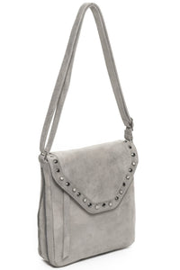 ORNA Grey Silver - Carla Mancini Handbags