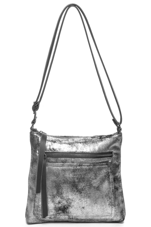 PARKER Black Silver - Carla Mancini Handbags
