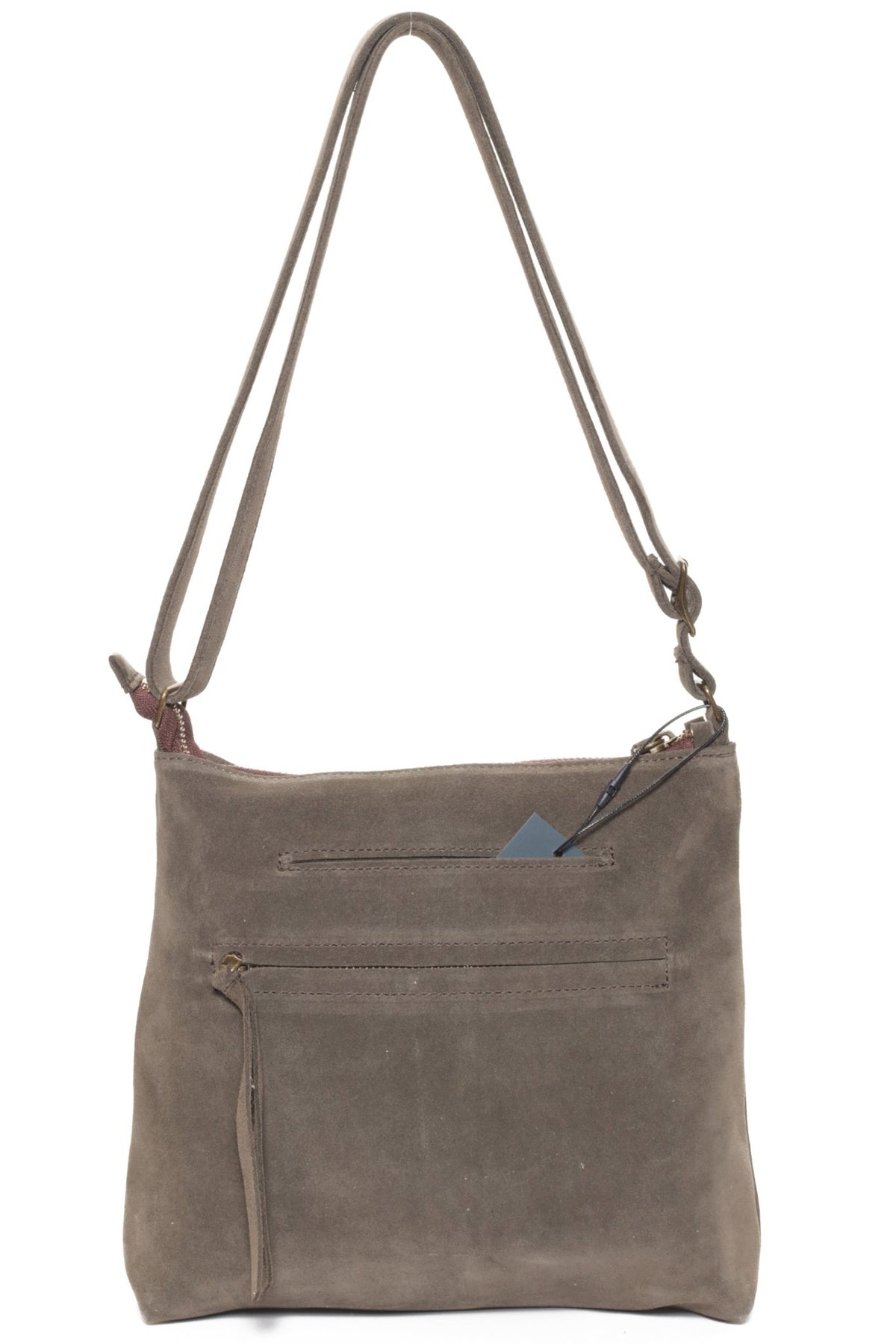 PARKER Olive Suede Croco - Carla Mancini Handbags