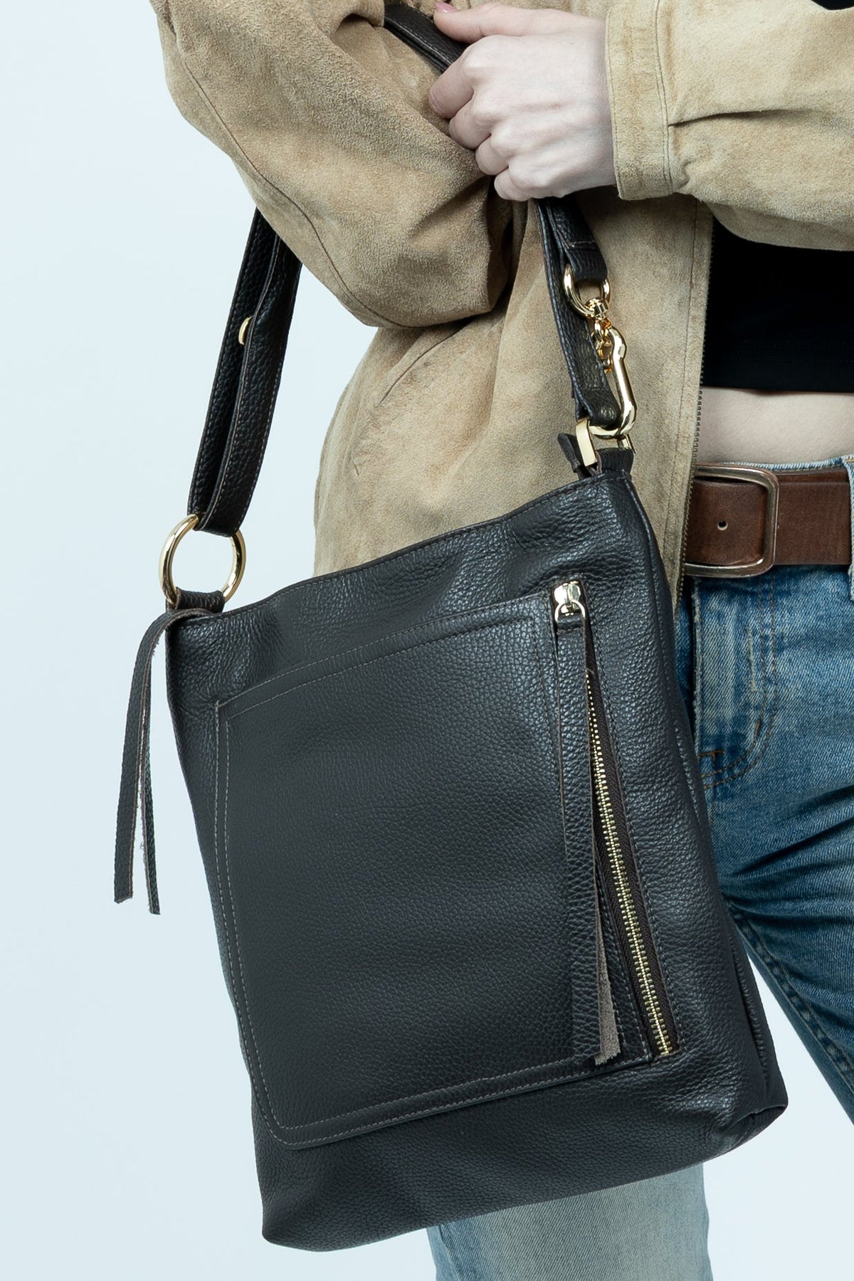 RILEY Black - Carla Mancini Handbags