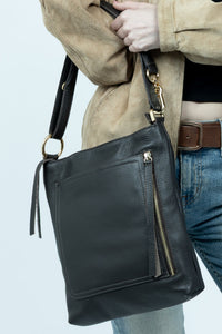 RILEY Black - Carla Mancini Handbags