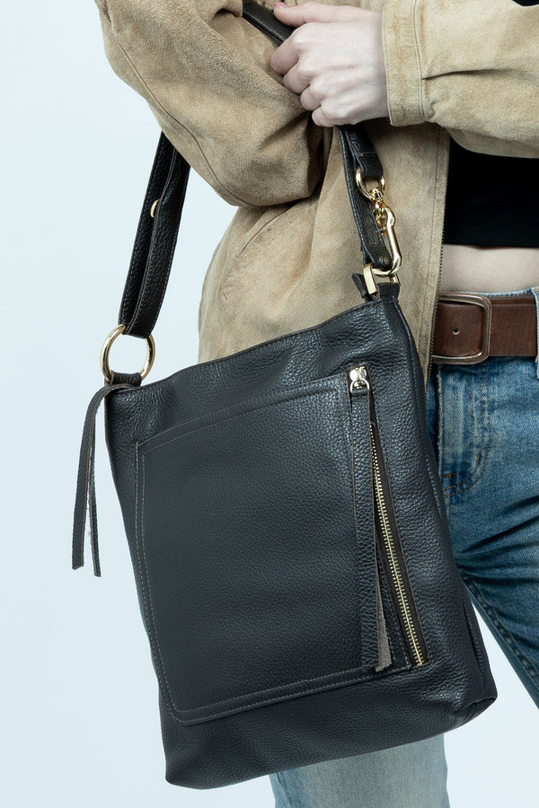 RILEY Black - Carla Mancini Handbags