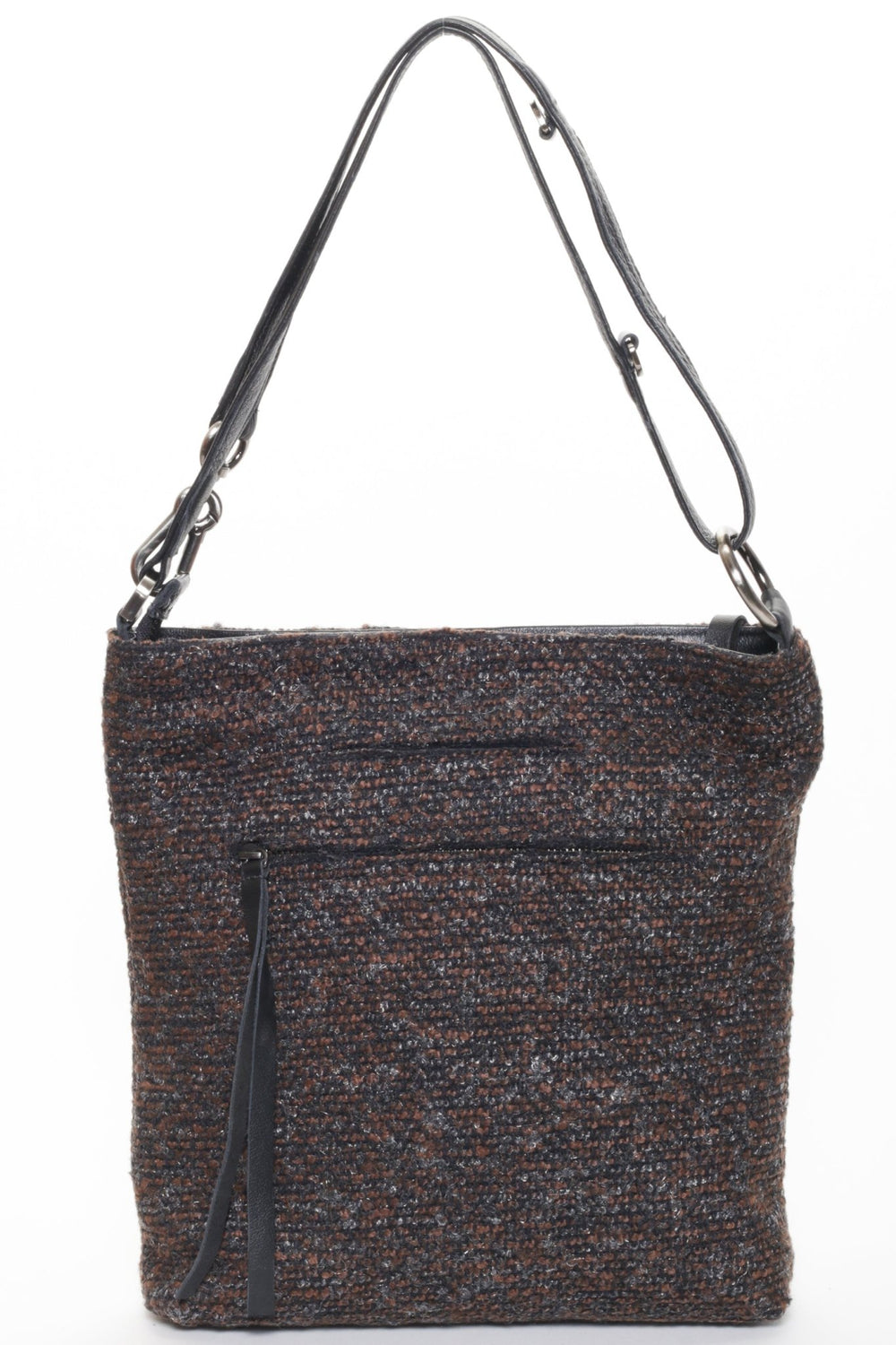 RILEY Brown Tweed - Carla Mancini Handbags