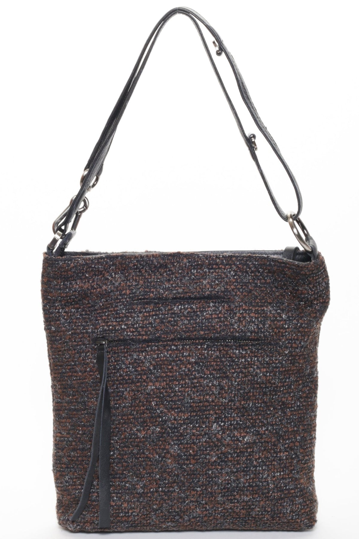RILEY Brown Tweed - Carla Mancini Handbags