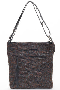 RILEY Brown Tweed - Carla Mancini Handbags