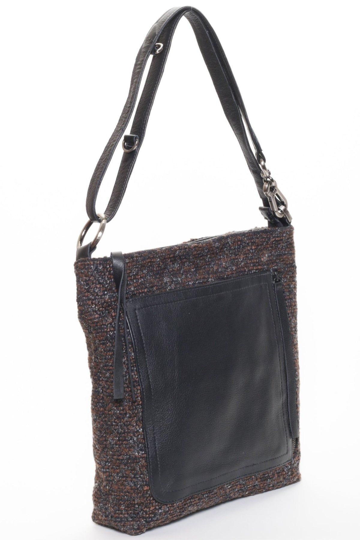 RILEY Brown Tweed - Carla Mancini Handbags