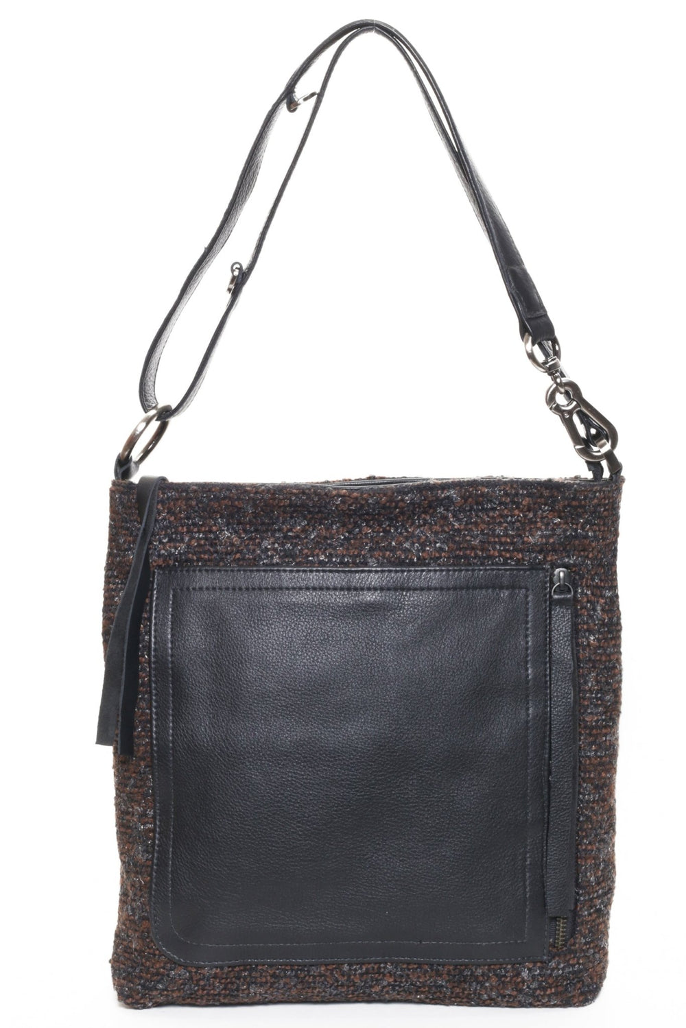 RILEY Brown Tweed - Carla Mancini Handbags