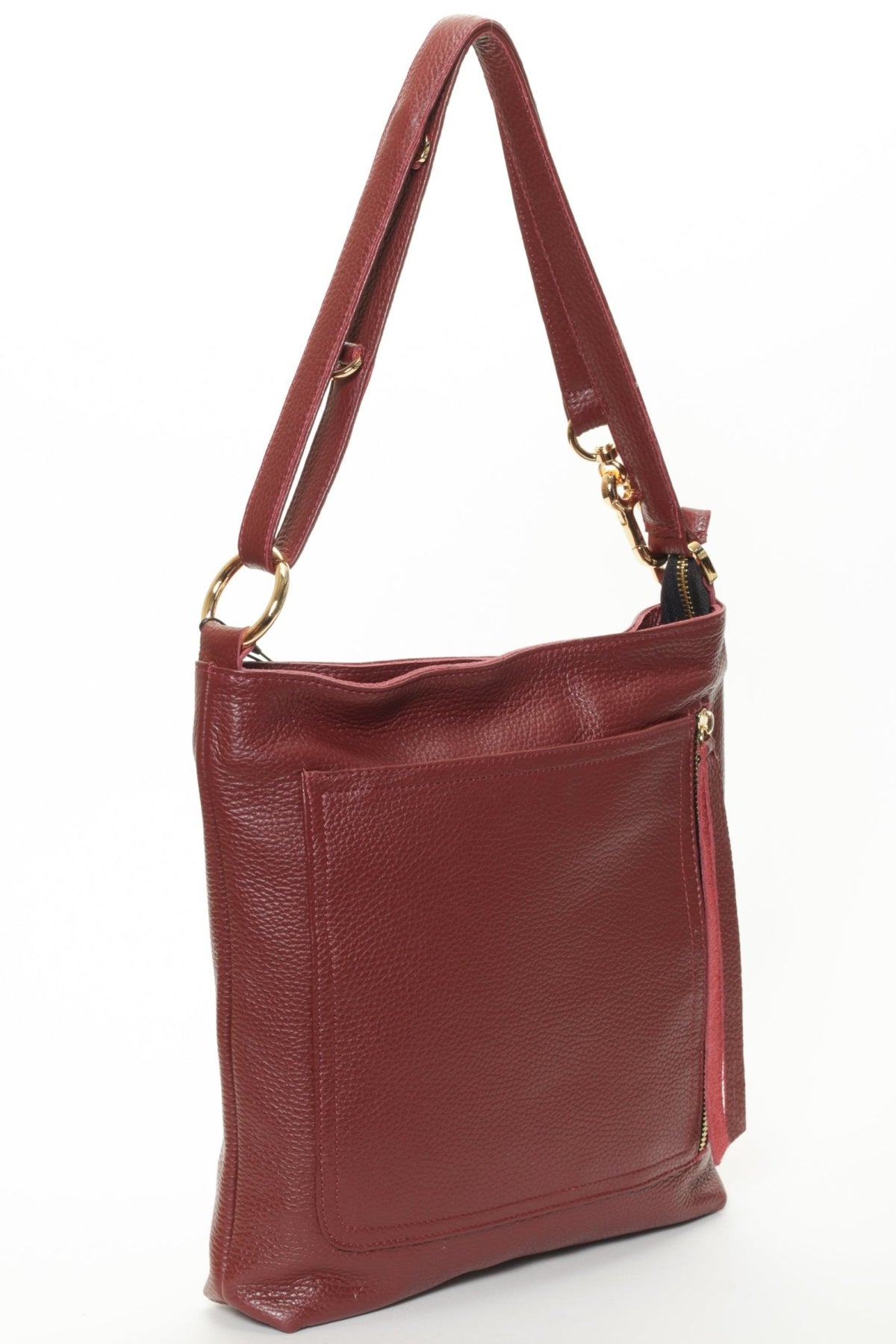 Made By Riley RILEY Merlot - made in USA – Carla Mancini Handbags