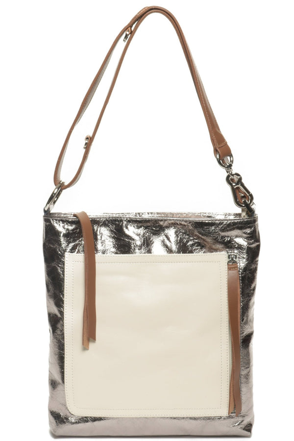 RILEY Met Silver Multi - Carla Mancini Handbags
