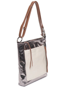 RILEY Met Silver Multi - Carla Mancini Handbags