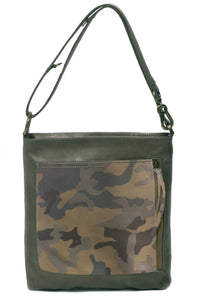 RILEY Olive Camo - Carla Mancini Handbags