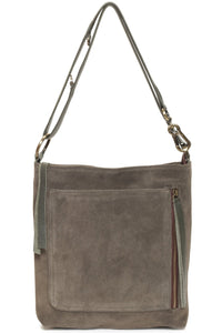 RILEY Olive Suede - Carla Mancini Handbags