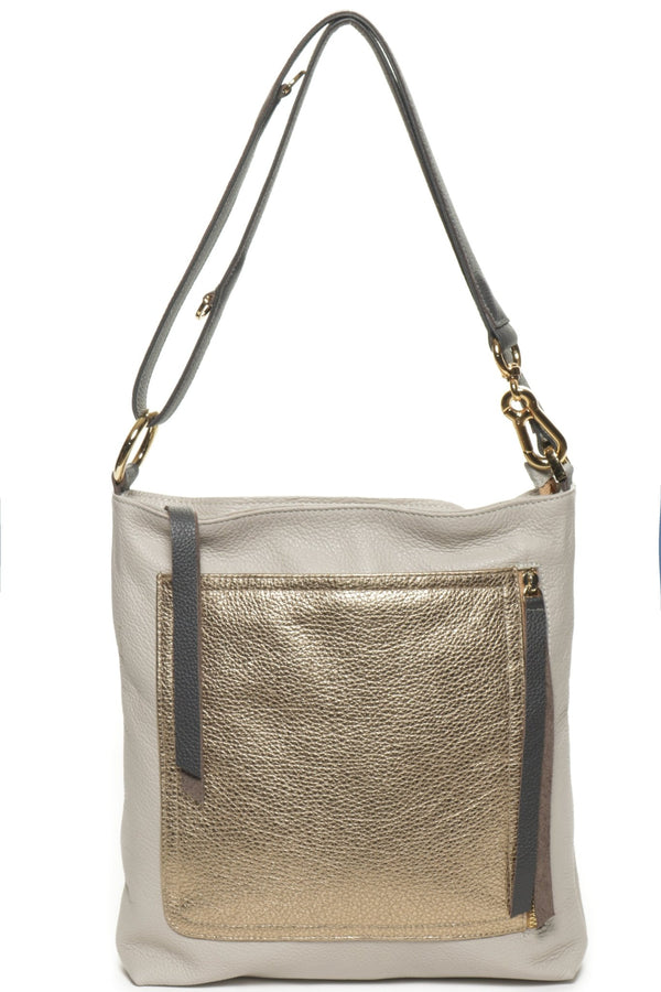 RILEY Sand Gold - Carla Mancini Handbags