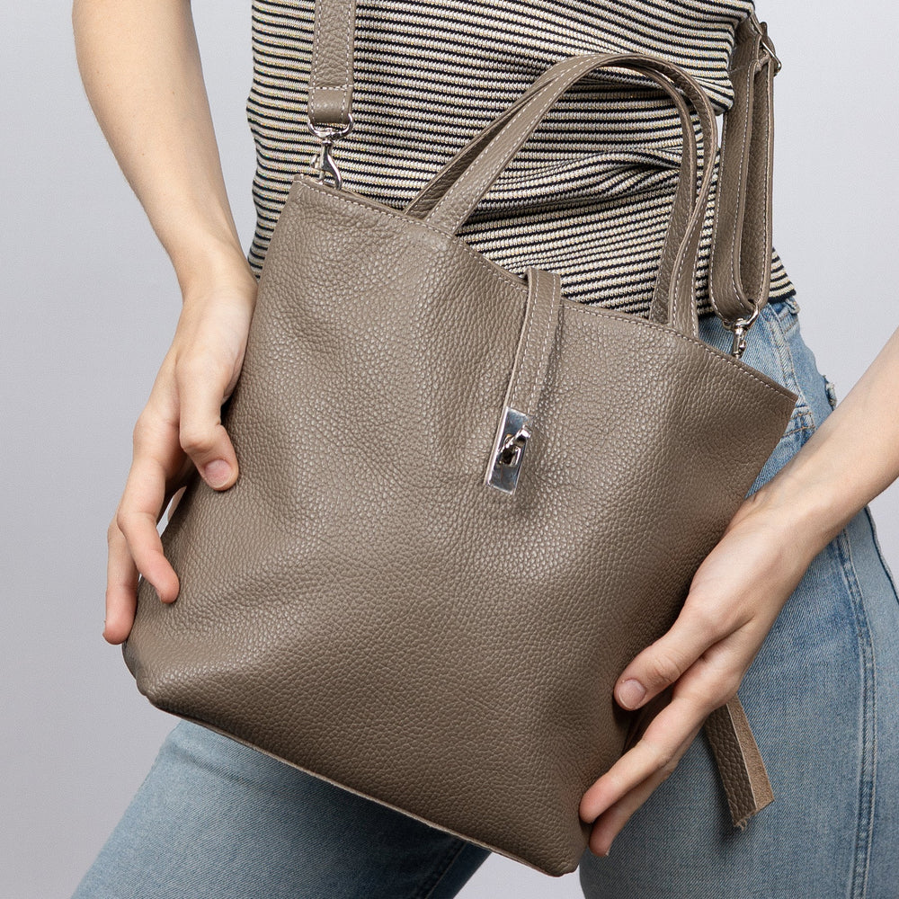 SIENNA Cappuccino T - Carla Mancini Handbags