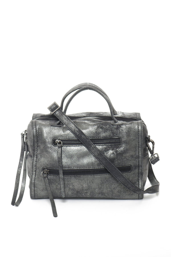 BRINKLEY Black Silver - Carla Mancini Handbags