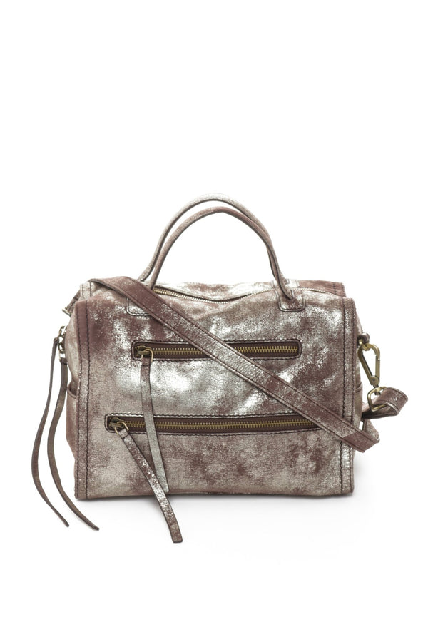 BRINKLEY Brown Gold - Carla Mancini Handbags