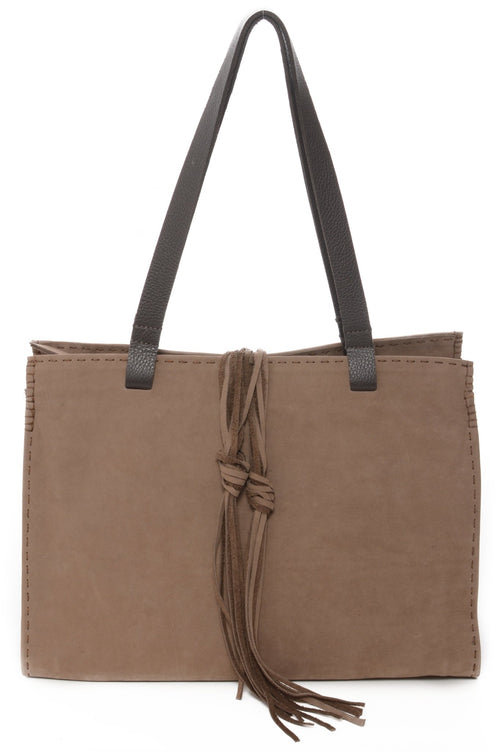 CARMEL Taupe Nubuck - Carla Mancini Handbags