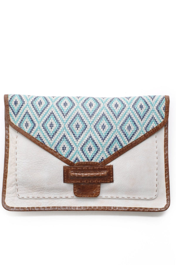DEVON Off White Kilim - Carla Mancini Handbags