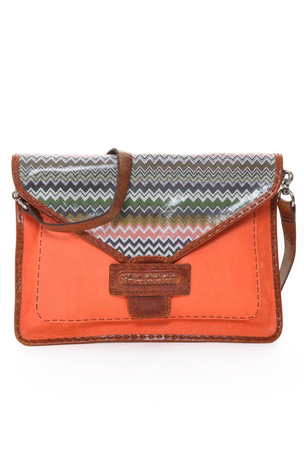 DEVON Orange Kilim - Carla Mancini Handbags