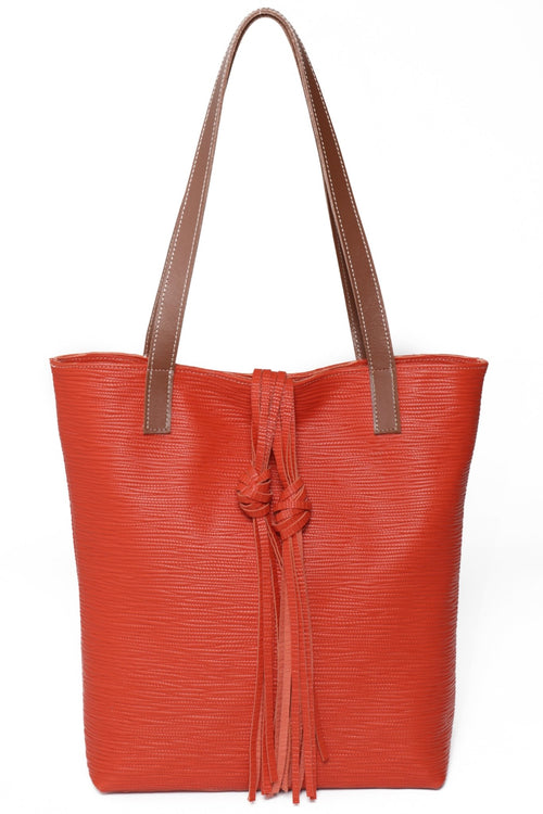 DUSTIN Orange Spago - Carla Mancini Handbags