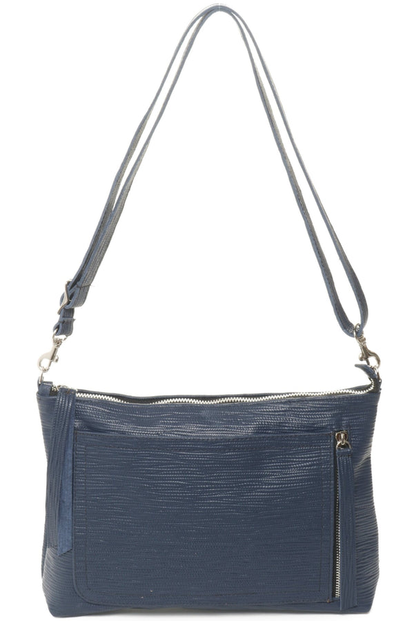 DYLAN Navy Spago - Carla Mancini Handbags