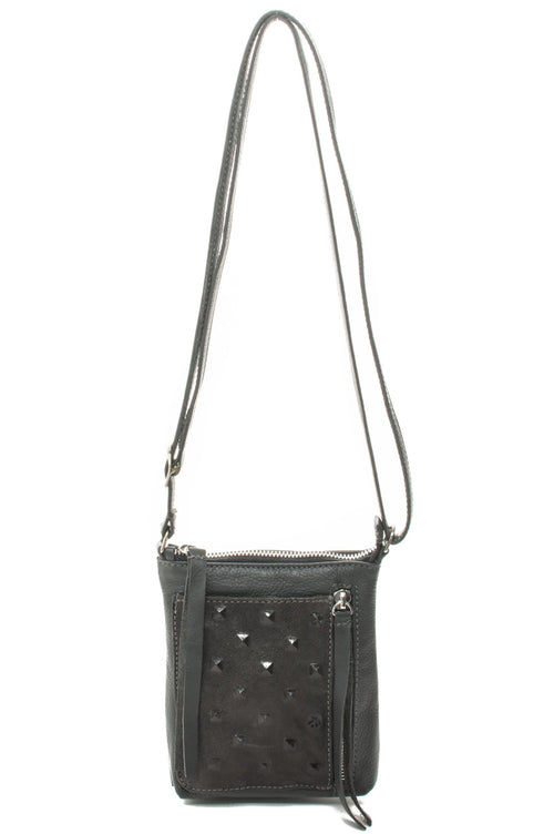 EASTON Grey Studs - Carla Mancini Handbags