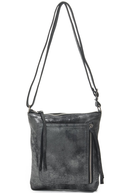 EMMA Black Silver - Carla Mancini Handbags