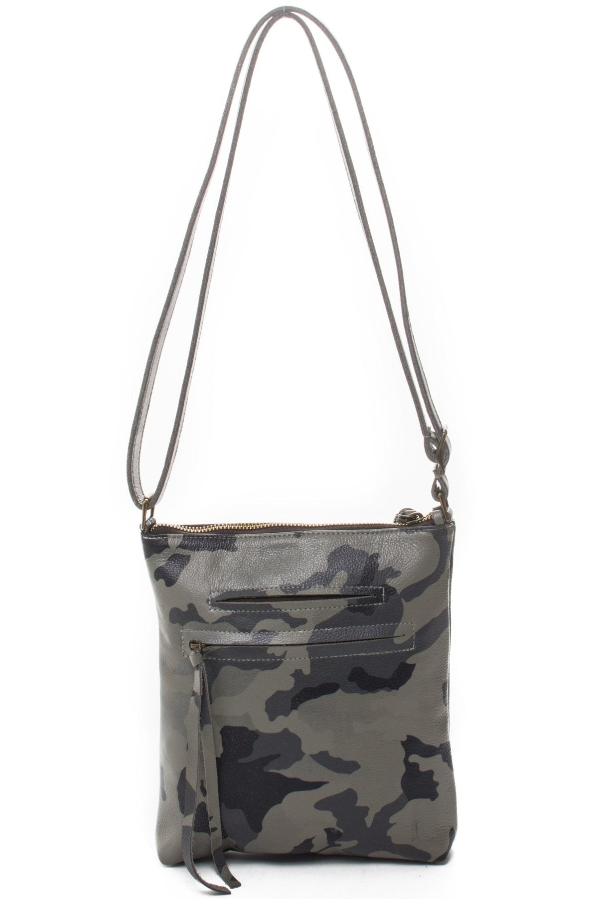EMMA Grey Camo - Carla Mancini Handbags