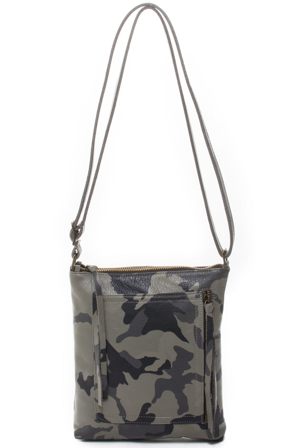 EMMA Grey Camo - Carla Mancini Handbags