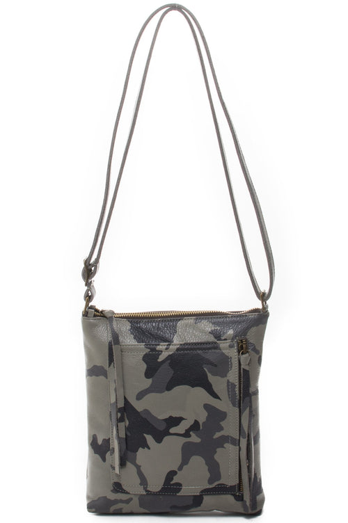 EMMA Grey Camo - Carla Mancini Handbags