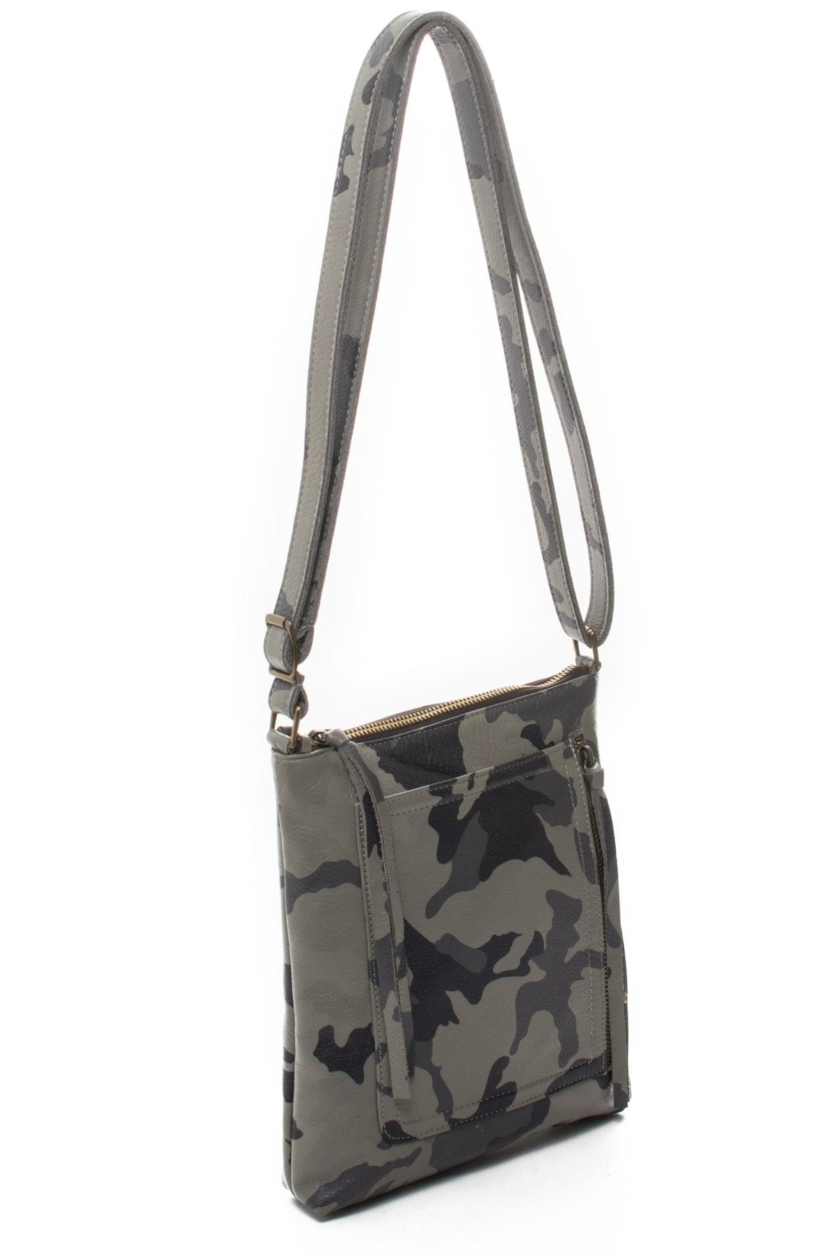 EMMA Grey Camo - Carla Mancini Handbags