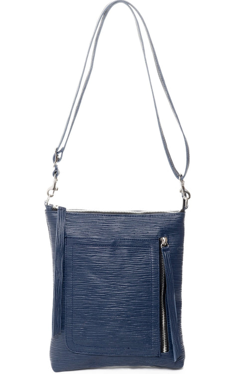 EMMA Navy Spago - Carla Mancini Handbags