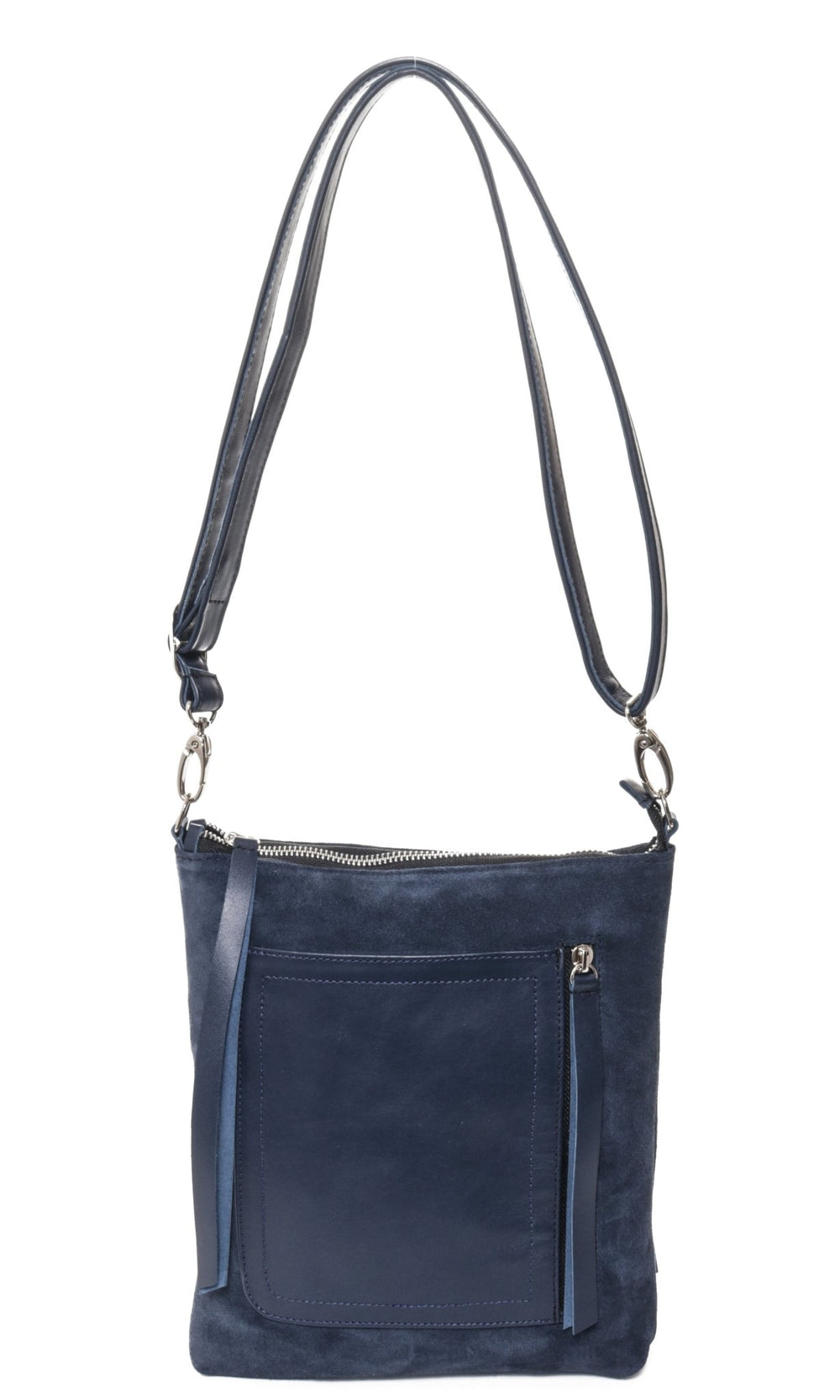 EMMA Navy Suede - Carla Mancini Handbags
