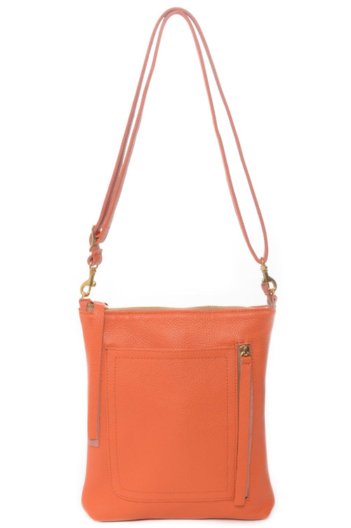 EMMA Orange - Carla Mancini Handbags