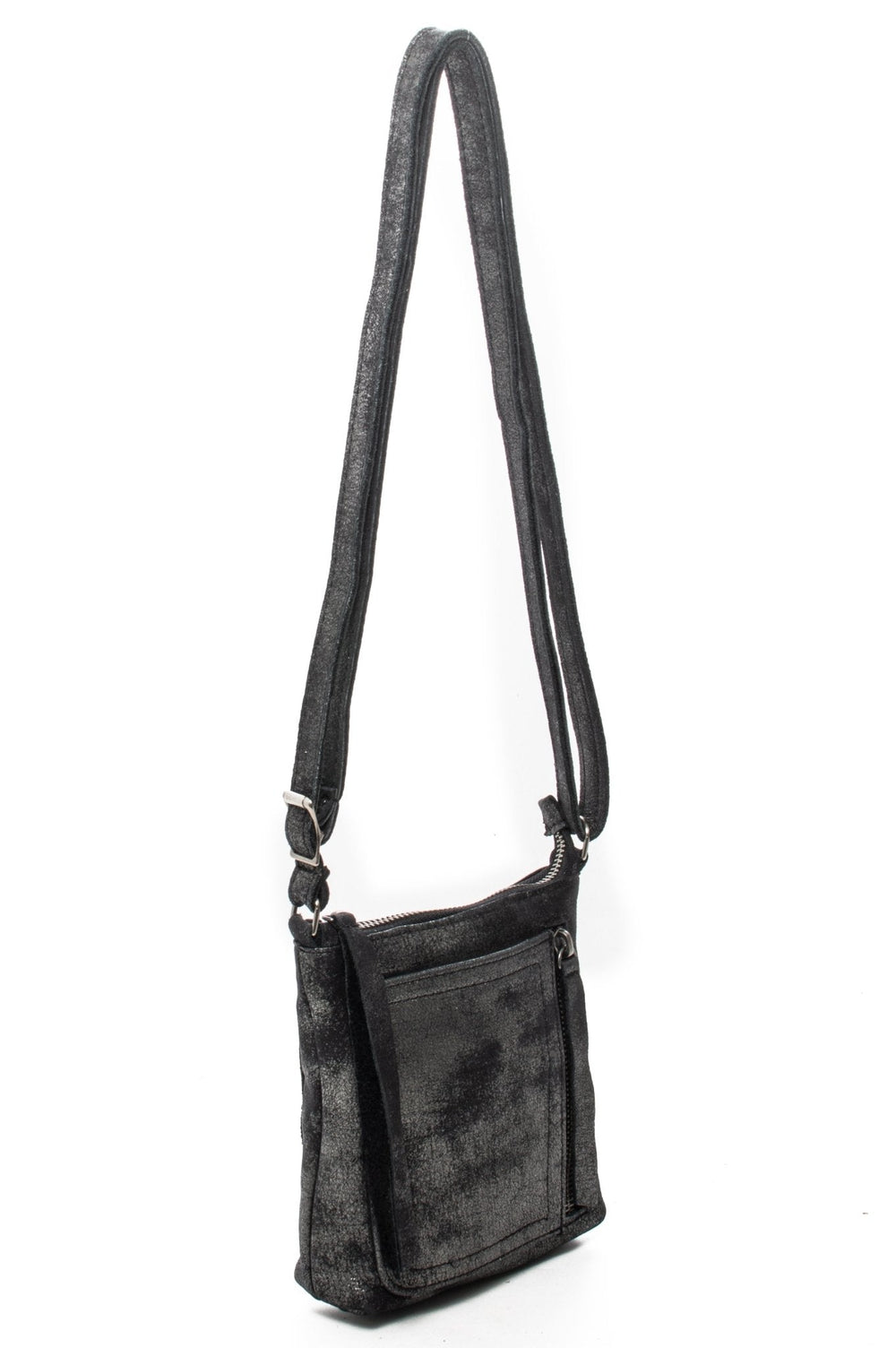 ETHAN Black Silver - Carla Mancini Handbags