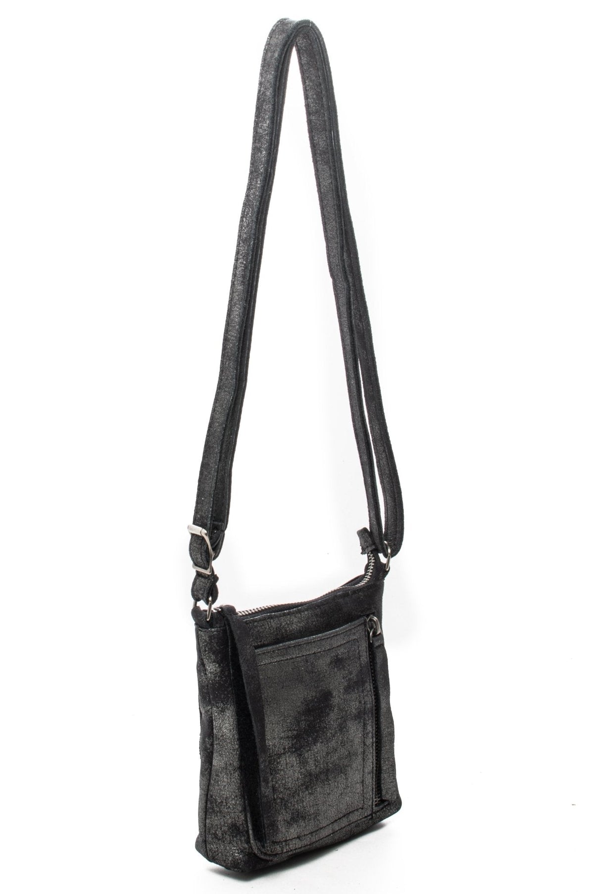 ETHAN Black Silver - Carla Mancini Handbags