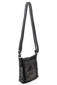 ETHAN Black Silver - Carla Mancini Handbags