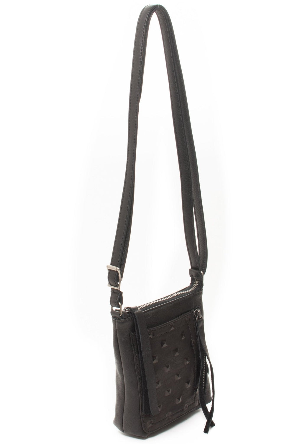 ETHAN Black Studs - Carla Mancini Handbags