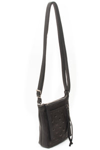 ETHAN Black Studs - Carla Mancini Handbags