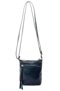 ETHAN Navy Studs - Carla Mancini Handbags