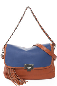 FAY Camel Cobalt - Carla Mancini Handbags