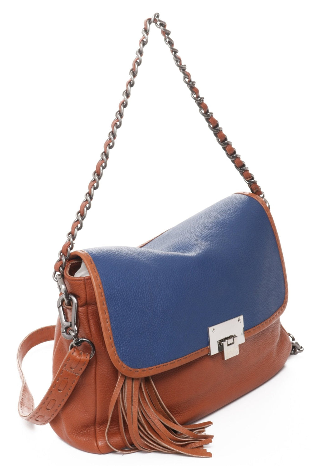 FAY Camel Cobalt - Carla Mancini Handbags