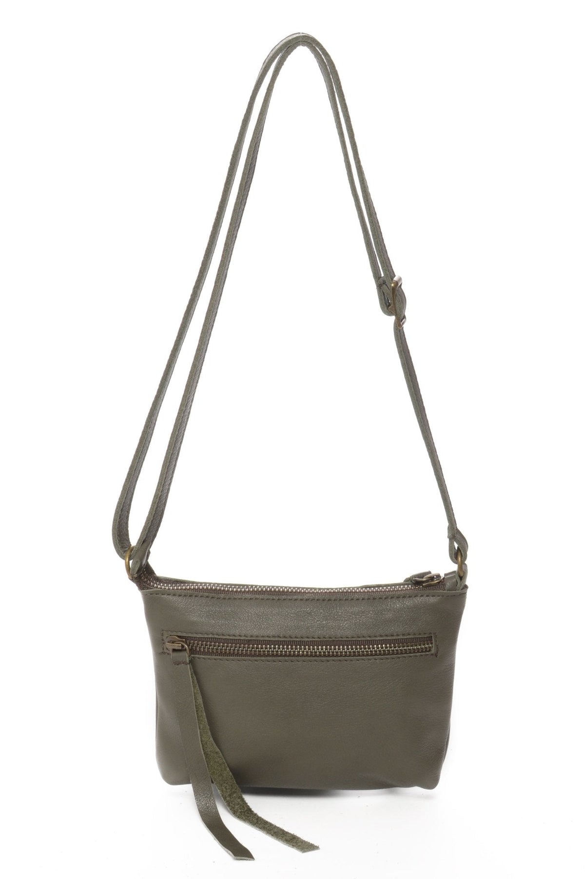 GIGI Olive Studs - Carla Mancini Handbags